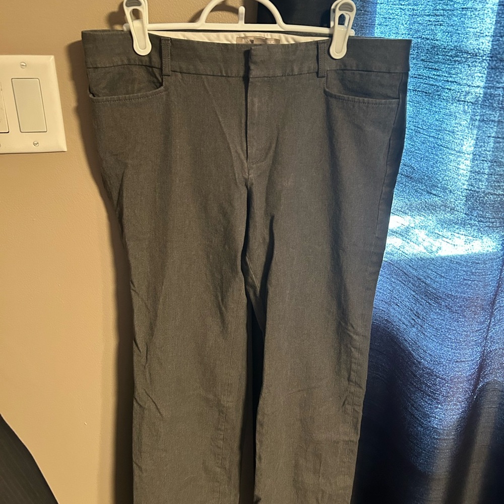 Banana Republic Charcoal Trousers